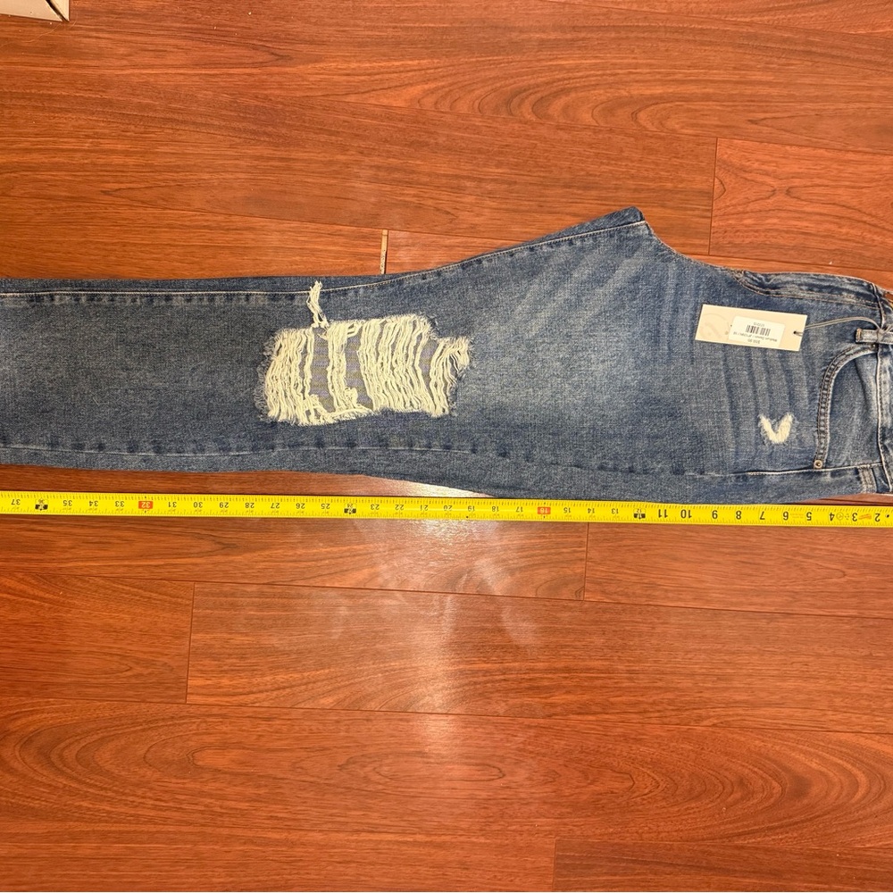 JUST USA Medium Denim Distressed Jeans for Women - Picture 9 of 10